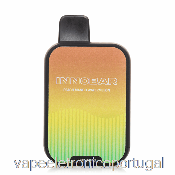 Vape Eletrônico Innokin Innobar 7000 Descartável Pêssego Manga Melancia